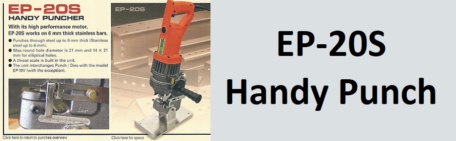 EP-20S Portable steel punches, handy puches